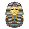 Mask of Tutankhamun. Royalty Free Stock Photo